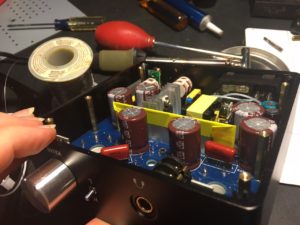 Inter-stage capacitor upgrade complete